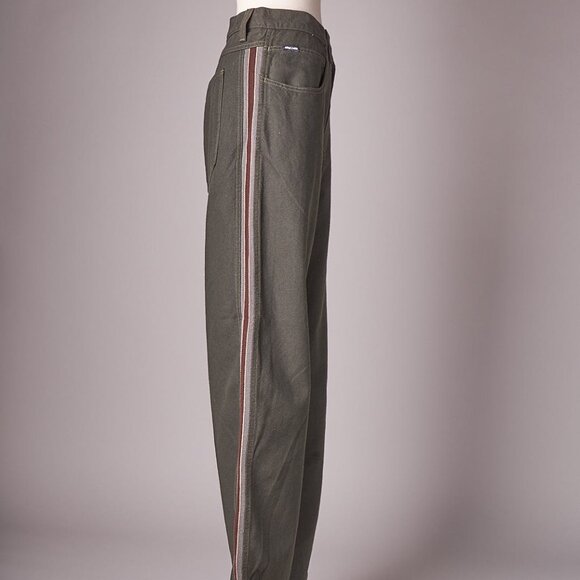 split Other - 1990s Deadstock Green Baggy Split Skateboarding Pants